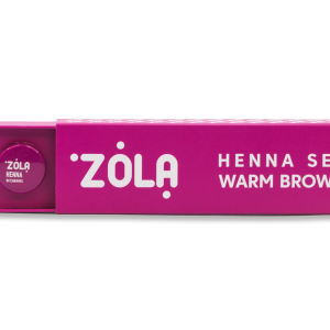 ZOLA HENNA SET – WARM BROWN HSW-44