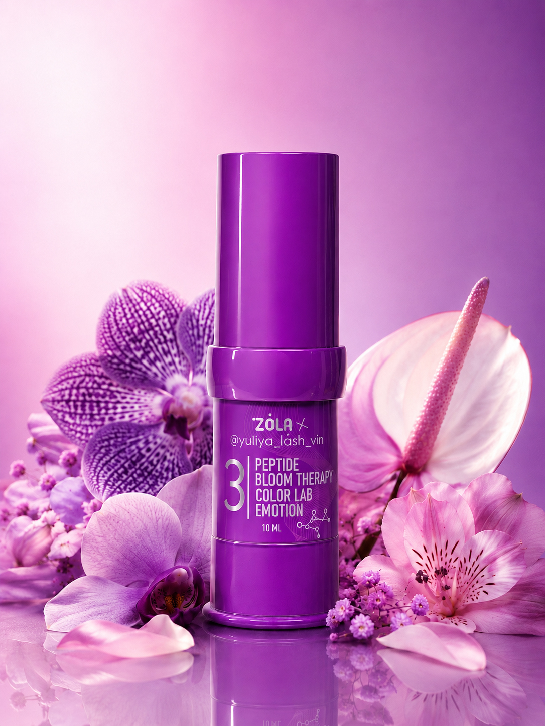 EMOTION COLOR LAB laminavimo priemonė 03 – PEPTIDE BLOOM THERAPY (10 ml)