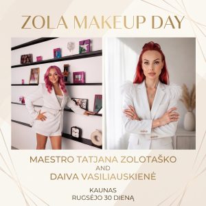 Zola Makeup Day bilietas (VIP)
