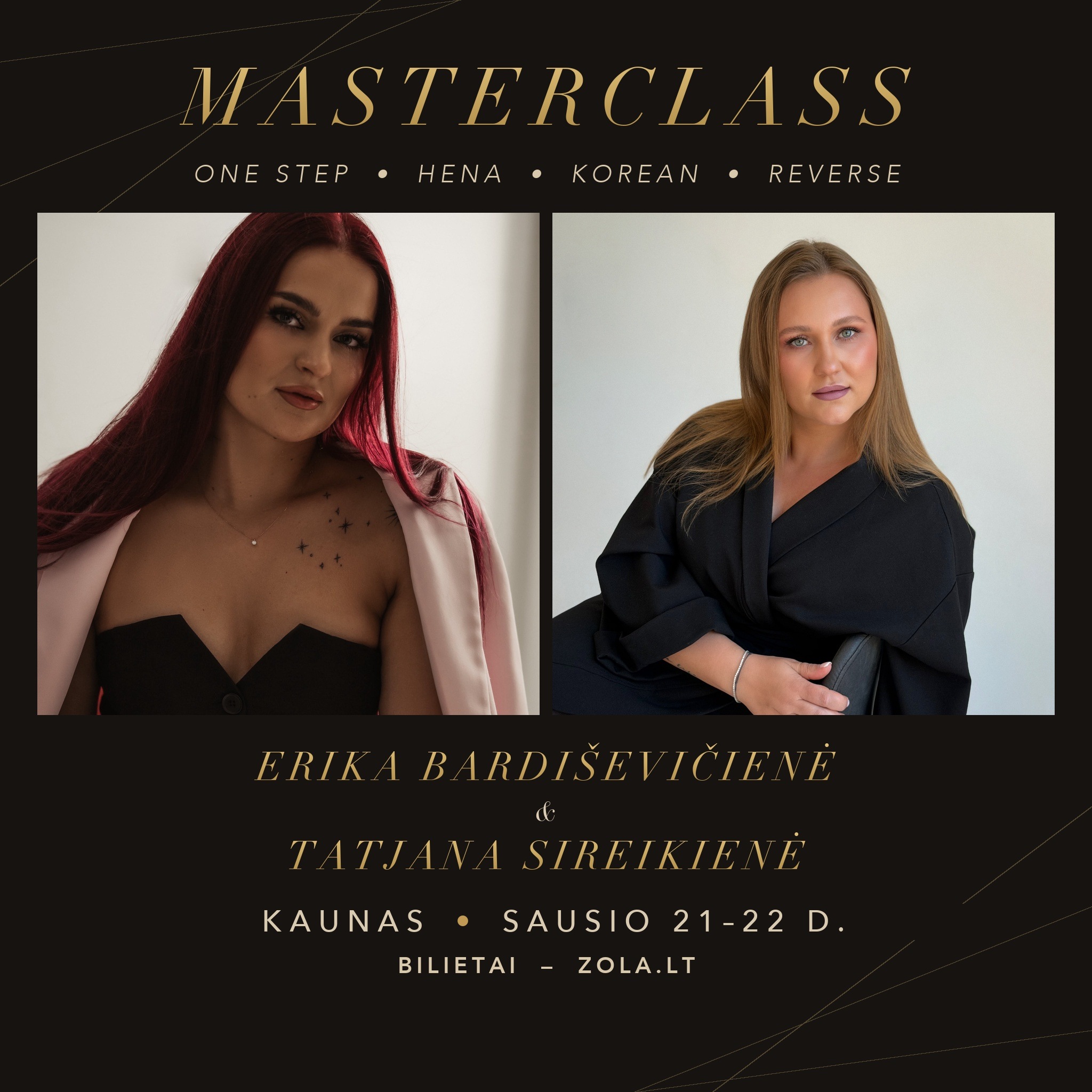 Masterclass bilietas su praktika (sausio 21–22 d.)